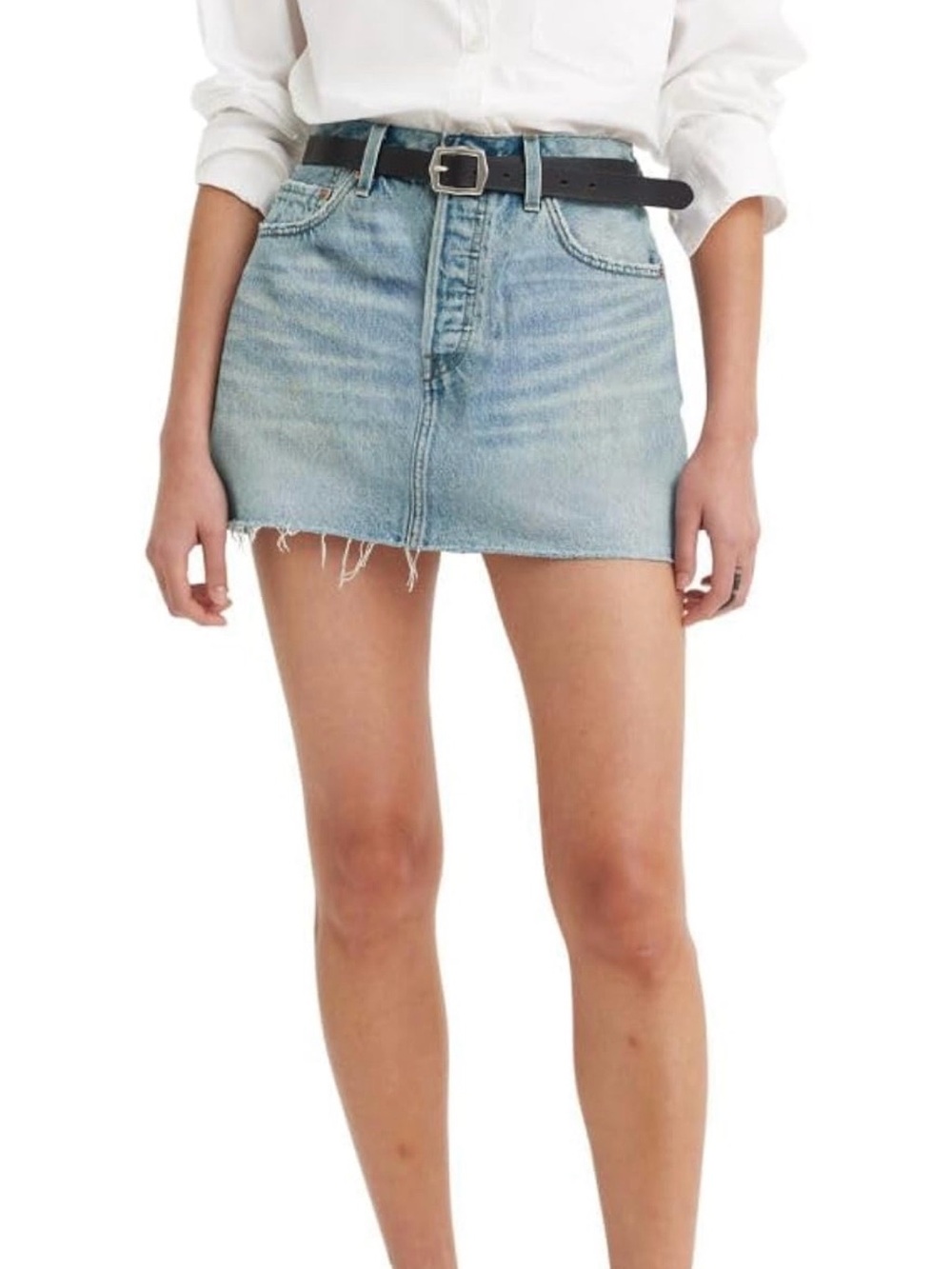 Levi's Icon Skirt Denim Mini Skirt in Blue